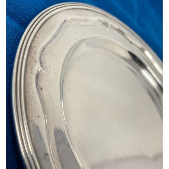 Meriden Brittania Co. Sterling Silver Wine Bottle Coaster  6-" Diam. 107.7 Gram - Picture 16 of 16